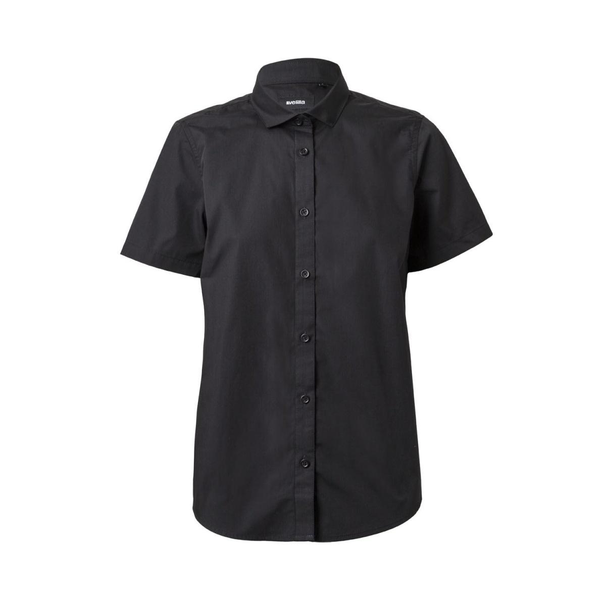 Camicia Donna M/C nera