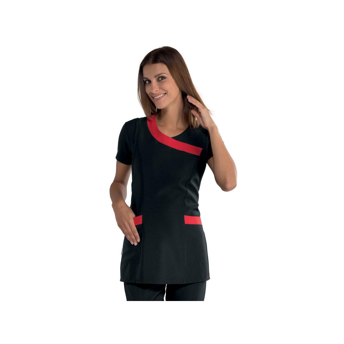 Grembiule Malibu' Rosso/Nero
